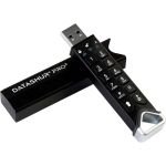 iStorage datAshur PRO&#178; 32GB USB 3.2 (Gen 1) Type A Flash Drive - 32 GB - USB 3.2 (Gen 1) Type A - 168 MB/s Read Speed - 116 MB/s Write Speed - Black - 256-bit AES
