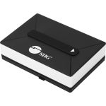 SIIG Drive Dock - USB 3.0 Host Interface - UASP Support External - Black - 1 x HDD Supported - 1 x SSD Supported - 1 x Total Bay - 1 x 2.5in Bay - Acrylonitrile Butadiene Styrene (ABS)