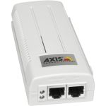 AXIS T8120 Midspan 15 W 1-Port - 110 V AC  220 V AC Input - 48 V DC Output - 1 Output Port(s) - 15.40 W - Wall Mountable