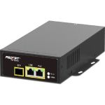 Wisenet 83W PoE Injector - 120 V AC  230 V AC Input - 55 V DC  1.50 A Output - 1 x 10/100/1000Base-T  1 x SFP Input Port(s) - 1 x 10/100/1000Base-T Output Port(s) - 83 W - Wall Mountabl
