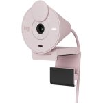 Logitech BRIO Webcam - 2 Megapixel - 30 fps - Rose - USB Type C - Retail - 1920 x 1080 Video - Fixed Focus - Microphone - Computer