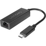 Lenovo - Open Source USB-C to Ethernet Adapter - USB Type C - 1 Port(s) - 1 - Twisted Pair - 10/100/1000Base-T - Portable