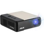 Asus ZenBeam E2 DLP Projector - 16:9 - Ceiling Mountable  Portable - Black  Gold - 854 x 480 - Front  Rear  Ceiling - 30000 Hour Normal ModeWVGA - 400:1 - 300 lm - HDMI - USB - Entertai