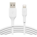 Belkin CAA001BT3MWH Lightning to USB Data Transfer Cable 9.84' White