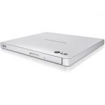 LG Electronics GP65NW60 8X USB 2.0 Ultra Slim Portable DVD+/-RW External Drive w/ M-DISC Support Retail (White)