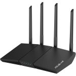 ASUS RT-AX1800S Wi-Fi 6 IEEE 802.11ax Ethernet Wireless Router Up to 1775 Mb/s Throughput 2.4GHz/5GHz 4 x External Antennas