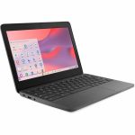 Lenovo 100e Chromebook Gen 4 83G80000US 11.6in Touchscreen Chromebook - HD - Intel N-Series N100 - 4 GB - 32 GB Flash Memory - Graphite Gray - Intel Chip - 1366 x 768 - ChromeOS - Intel