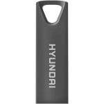 Hyundai Bravo Deluxe 16GB High Speed Fast USB 2.0 Flash Memory Drive Thumb Drive Metal  Space Grey - Durable  lightweight USB Bravo Deluxe 2.0 is the ultimate mobile storage solution. C