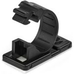 StarTech CBMCC2 100 Self Adhesive Cable Management Clips - Ethernet/Network Cable/Office Desk Cord Organizer - Sticky Wire Holder/