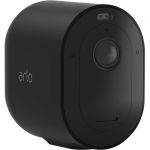 Arlo Pro 4 VMC4050B-100NAS 4 Megapixel HD Network Camera - 1 Pack - Night Vision - H.264  H.265 - 2560 x 1440 - CMOS - Wall Mount - Alexa  Google Assistant  SmartThings  Apple HomeKit
