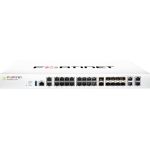 Fortinet FortiGate FG-100F Network Security/Firewall Appliance - 22 Port - 10GBase-X  1000Base-T  1000Base-X - 10 Gigabit Ethernet - AES (256-bit)  SHA-256 - 500 VPN - 21 x RJ-45 - 10 T