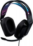 Logitech 981-000977 G335 Wired Gaming Headset 3.5mm Audio On-ear Binaural Uni-Directional Microphone Black