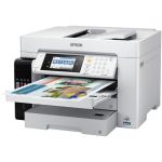 Epson WorkForce ST-C8090 Wireless Inkjet Multifunction Printer - Color - Copier/Fax/Printer/Scanner - 4800 x 1200 dpi Print - Automatic Duplex Print - Upto 66000 Pages Monthly - 550 she