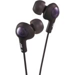 JVC HAFX5B Gumy Plus Earphone Black 3.28in CableWired Mini-phone 16OOhm 10Hz 20kHz Gold Plated