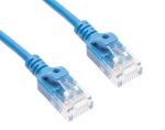 Cat6a SLIM Cable 3' Blue