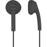 Koss KE5 Earbuds & In Ear Headphones - Stereo - Black - Mini-phone (3.5mm) - Wired - 16 Ohm - 60 Hz 20 kHz - Earbud - Binaural - In-ear - 4 ft Cable