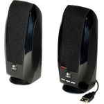 Logitech S150 2.0 Portable Speaker System - 1.20 W RMS - Black - Desktop - 90 Hz to 20 kHz - USB