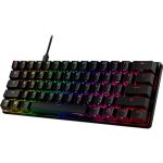 HyperX Alloy Origins 60 Percent Mechanical Gaming Keyboard - Cable Connectivity - USB Type C Interface - RGB LED - Mechanical Keyswitch