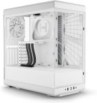 HYTE CS-HYTE-Y40-WW Y40 Mid-Tower Computer Case ATX Micro-ATX and Mini-ITX Support USB-A & USB-C 3.2 Gen 1 White