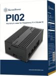 SilverStone CS-PI02B Aluminum case for Raspberry Pi 4 Model B
