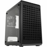 Cooler Master QUBE Q300L V2 Computer Case - Mini-tower - Black - Steel  Plastic  Tempered Glass - 1 x 4.72in x Fan(s) Installed - Micro ATX  Mini ITX Motherboard Supported - 8 x Fan(s)