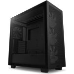 NZXT CM-H71FB-R1 H Series H7 (2023) Flow RGBEdition ATX Mid Tower Chassis Black Color 2x USB-A 3.2 Gen 1 1 x USB-C 3.2 Gen 2