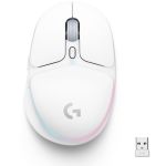 Logitech 910-006365 G705 Wireless Gaming Mouse RGB Lighting 40 Hour Battery 6 Programmable Buttons Windows/Mac/iOS White