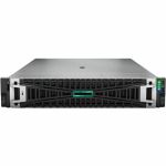 HPE ProLiant DL380 G11 2U Rack Server - 1 x Intel Xeon Silver 4410Y 2 GHz - 32 GB RAM - Serial ATA/600 Controller - Intel Chip - 2 Processor Support - 8 TB RAM Support - Gigabit Etherne