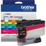 Brother INKvestment LC404M Original Standard Yield Inkjet Ink Cartridge - Single Pack - Magenta - 1 Each - 750 Pages