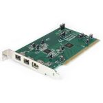 StarTech.com 3 Port 2b 1a PCI 1394b FireWire Adapter Card with DV Editing Kit - 2 x 9-pin Female IEEE 1394b FireWire 800