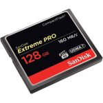 SanDisk Extreme Pro 128 GB CompactFlash - 160 MB/s Read - 65 MB/s Write - Lifetime Warranty