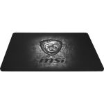 MSI AGILITY GD20 Gaming Mousepad - Micro-Textured - 0.20in x 8.66in x 12.60in Dimension - Black - Natural Rubber - Anti-slip  Friction Resistant  Shock Absorbing
