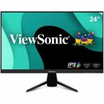 ViewSonic VX2467U 24 Inch 1080p Gaming Monitor with 65W USB C  Ultra-Thin Bezels  HDMI  and VGA input - 24in Class - SuperClear IPS - LED Backlight - 1920 x 1080 - 16.7 Million Colors -