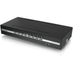 IOGEAR Secure KVM Switchbox - 8 Computer(s) - 1 Local User(s) - 3840 x 2160 - 50 Hz  60 Hz - 19 x USB - 18 x DisplayPort - TAA Compliant