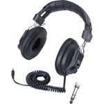 Califone Switchable Stereo/Mono - Mono  Stereo - Black - Mini-phone (3.5mm) - Wired - 36 Ohm - Over-the-head - Binaural - Ear-cup - 10 ft Cable