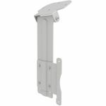 Ergotron Mounting Bracket for Monitor  Scanner  Bar Code Scanner  Document Holder - White - 1 Display(s) Supported - 19in to 27in Screen Support - 1.54 lb Load Capacity - 100 x 100 - VE