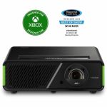 ViewSonic X2-4K UHD Short Throw Projector with 2000 Lumens  Cinematic Colors  1.2x Optical Zoom  H&V Keystone  Corner Adjustment and HDR/HLG Support - X2-4K - 2900 LED Lumens 4K UHD Sho