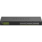 NETGEAR GS324PP-100NAS 24-Port Gigabit Ethernet Unmanaged PoE+ Switch 380W