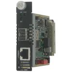 Perle CM-1110-SFP Gigabit Ethernet Managed Media Converter - 1 x Network (RJ-45) - 10/100/1000Base-T - 1 x Expansion Slots - 1 x SFP Slots - Internal