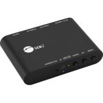 SIIG VGA & Audio to HDMI Scaler Converter - Functions: Video Scaling  Signal Conversion - 1920 x 1200 - VGA - USB - Audio Line In - Wall Mountable - TAA Compliant