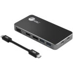 SIIG Triple Display USB-C MST Video Travel Docking with 100W PD Pass Through - Supports Single 4K @30Hz Ultra HD Video Output or Dual Full-HD 1080p - MacOS Not Supported