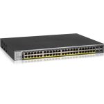 Netgear Gigabit PoE+ Smart Switches with Remote/Cloud Management - 48 Ports - Manageable - Gigabit Ethernet - 10/100/1000Base-TX  1000Base-X - 2 Layer Supported - Modular - 4 SFP Slots