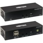 Tripp Lite USB C to HDMI Over Cat6 Extender Kit with KVM Support 4K60Hz PoC - 2 Computer(s) - 230 ft Range - 4K - 3840 x 2160 Maximum Video Resolution - 2 x Network (RJ-45) - 5 x USB -
