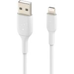 Belkin CAA001bt2MWH Lightning to USB Data Transfer Cable 6.56' White