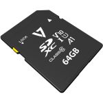 V7 VPSD64GV10U1 64 GB SDXC - 90 MB/s Read - 18 MB/s Write - 5 Year Warranty