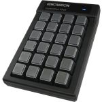 Genovation Mechanical Switch Controlpad 24Key Usb Hid 6Ft Cable - Cable Connectivity - USB Interface - 24 Key Programmable Hot Key(s) - Computer - Mechanical Keyswitch - Black