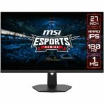 MSI G274F 27in Full HD Gaming LCD Monitor - 16:9 - 27in Class - Rapid IPS - 1920 x 1080 - 16.7 Million Colors - Adaptive Sync/G-Sync Compatible - 250 Nit - 1 ms - 180 Hz Refresh Rate -