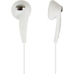 Koss KE10 JAMS Earbuds - Stereo - White - Wired - 32 Ohm - 40 Hz 20 kHz - Earbud - Binaural - In-ear - 4 ft Cable