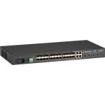 Black Box Gigabit Managed Ethernet SFP Fiber Switch - 28-Port - 4 Ports - Manageable - Gigabit Ethernet  10 Gigabit Ethernet - 10GBase-X  1000Base-X  10/100/1000Base-T - TAA Compliant -