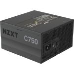 NZXT PA-7G1BB-US C750 Gold 750W Fully Modular ATX Power Supply 80 PLUS Gold Rated 0-2300 RPM Fan Black